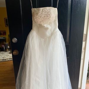 Brand new beautiful wedding dress creamy off white